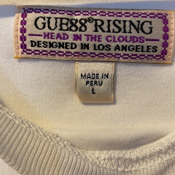 GUESS ORIGINALS X 88RISING Mens Long T-Shirt Sz Large - Picture 4 of 5